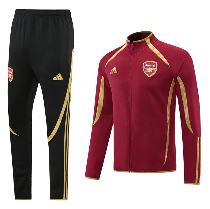 2021/22 Arsenal Red Teamgeist Training Kits Jacket with Pants